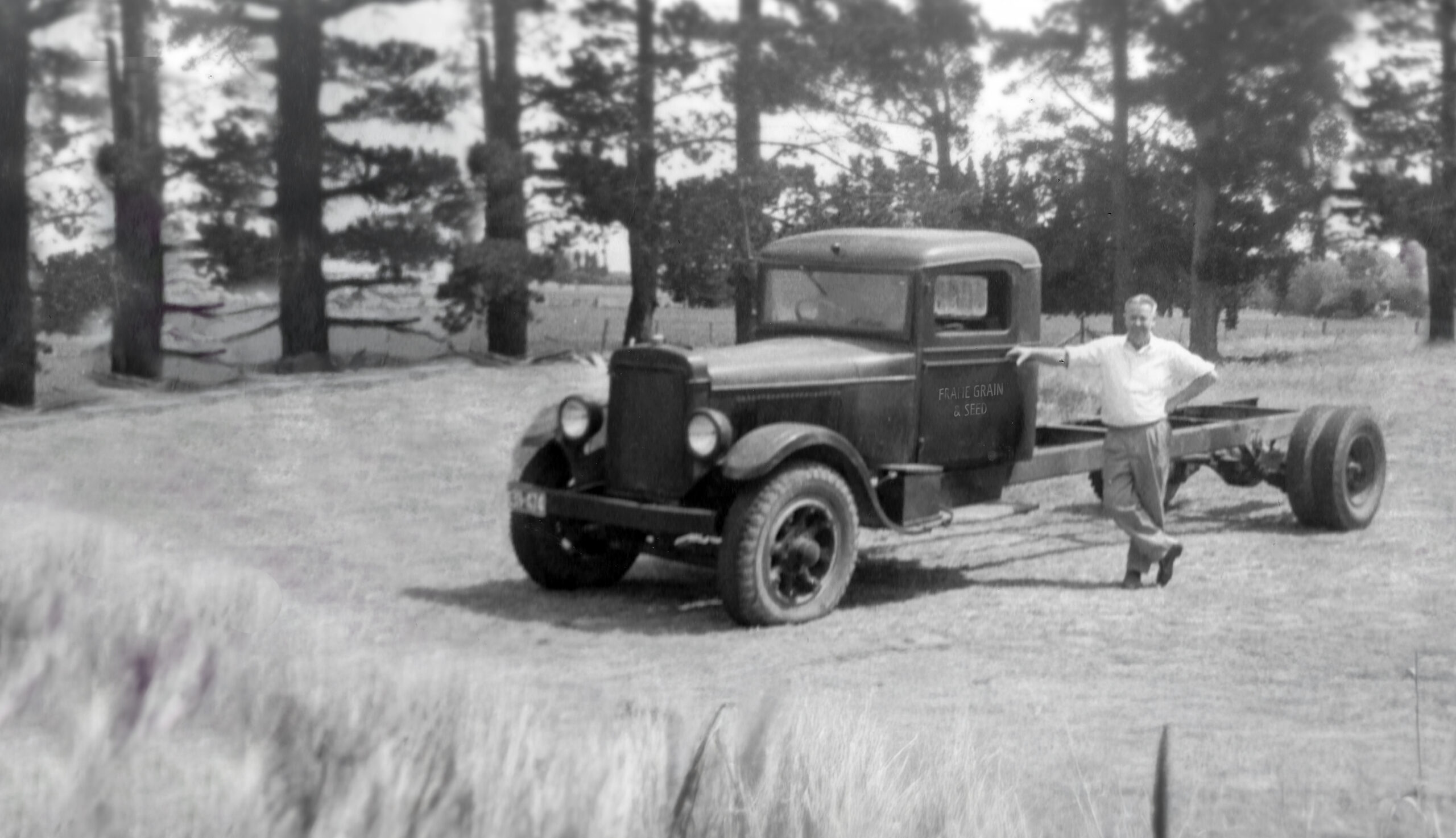 Old Frame Truck